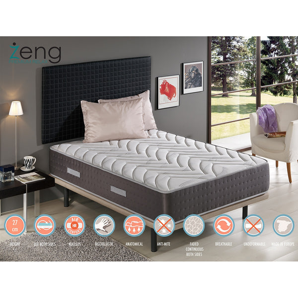 Colchón Zeng Visco Luxury Royal Grafeno King 200 X 190