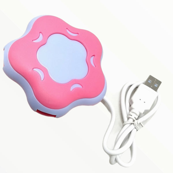 Usb Hub Multiconector Puertos Usb 2.0 Marca Rider Estrella