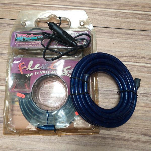 ROLLO TIRA LED PARA INTERIOR DE AUTO AZUL ROJO