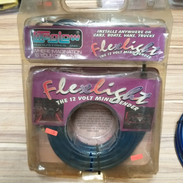 ROLLO TIRA LED PARA INTERIOR DE AUTO AZUL ROJO