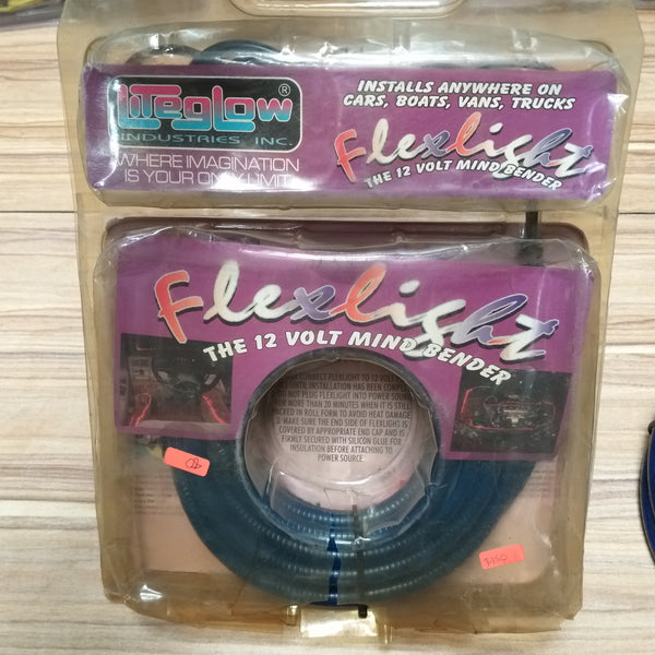 ROLLO TIRA LED PARA INTERIOR DE AUTO AZUL ROJO