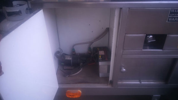 Carro De Hot Dogs Acero Inoxidable Americano