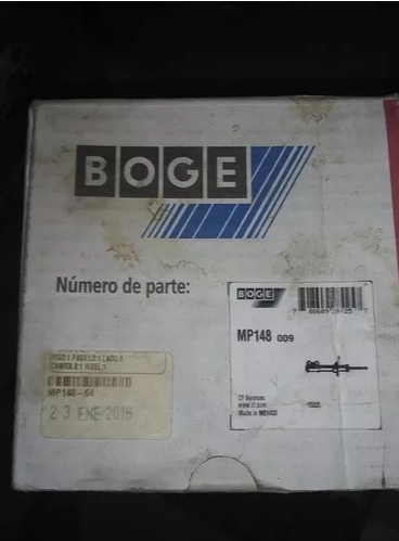 Amortiguador Delantero Boge Mp148 Chevrolet Chevy Monza 2003