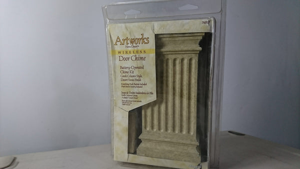 Timbre De Puerta Inalambrico Columna Griega Angelo 76517
