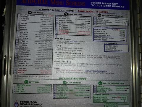 CONTROLADOR ELECTRONICO MODEL RTU5000 FERGUSON BEAUREGARD.