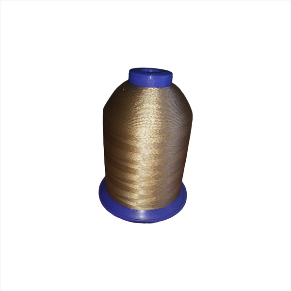 Rollo Hilo 0.4mm 2000m 100% Poliester Coser Bordar Crema