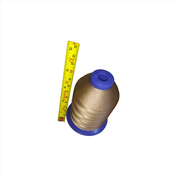 Rollo Hilo 0.4mm 2000m 100% Poliester Coser Bordar Crema