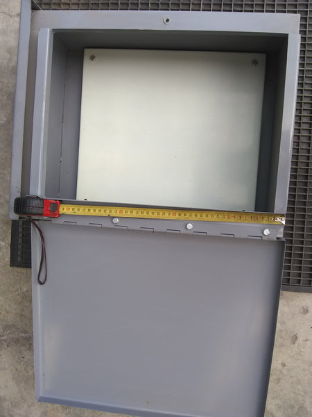 GABINETE ELÉCTRICO tablero control DISTINTAS MEDIDAS de metal sin candado