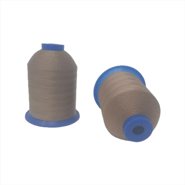 Rollo Hilo 0.4mm 2000m 100% Poliester Coser Bordar Crema