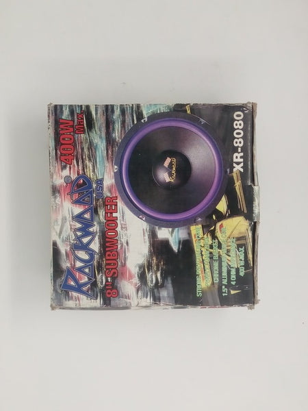 SUBWOOFER  ROCKWOOD 8" 400w 4 ohms xr-8080