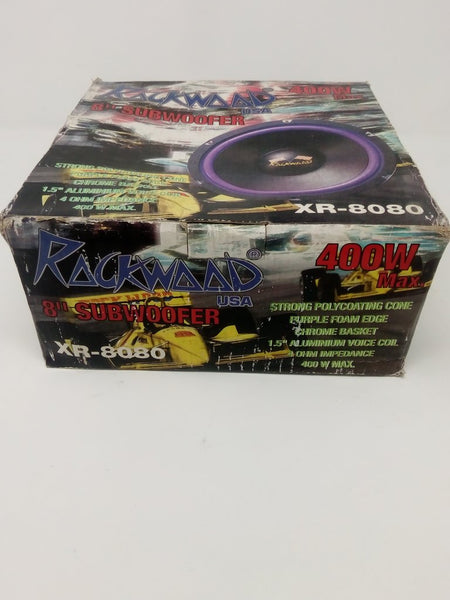 SUBWOOFER  ROCKWOOD 8" 400w 4 ohms xr-8080