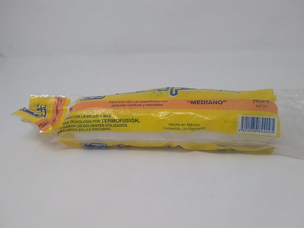 Rodillo De Felpa Perfect 19/32 Mediano (blanco)