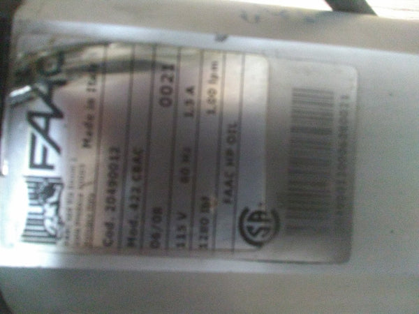 Piston eléctrico abre puerta FAAC 422 CBAC usado