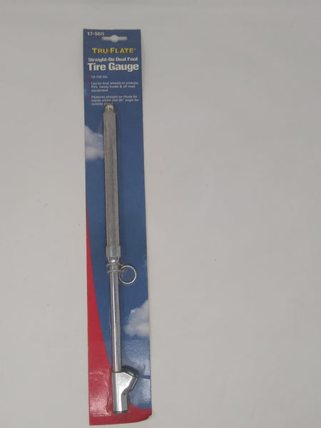 Manometro De Neumaticos Doble Servicio Tru-flates Tire Gauge