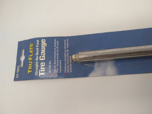 Manometro De Neumaticos Doble Servicio Tru-flates Tire Gauge