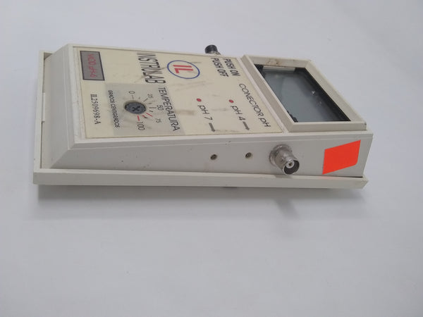 Medidor De Ph Portatil Con Electrodo Instrlab Modelo Ph-6