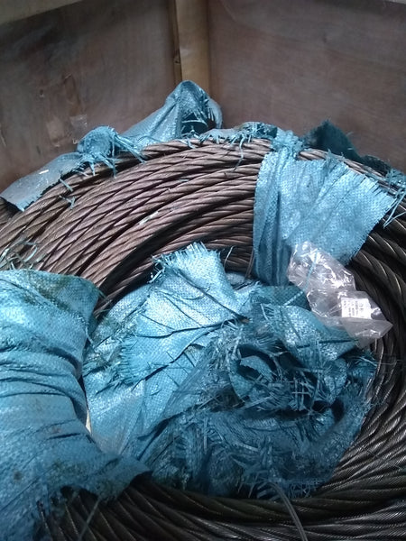 Cable De Acero Galvanizado Sin Carrete 80 Kg 26m
