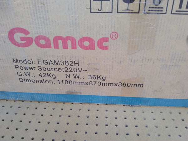 Aire acondicionado Gamac Fan&coil Egam362h360 3t