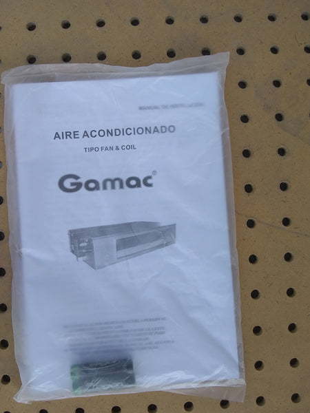Aire acondicionado Gamac Fan&coil Egam362h360 3t