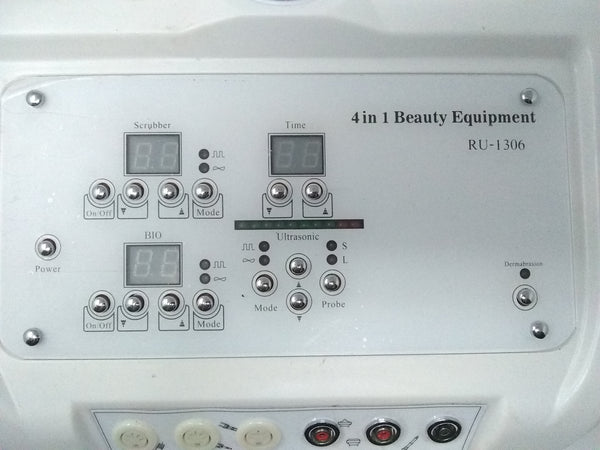 4 En 1 Maquina Dermabrasion Diamante Modelo Ru-1306