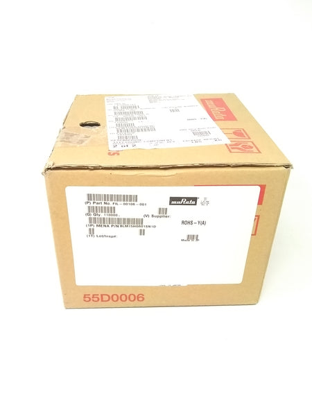 Rollo de Chip 600 OHMS Murata BLM15HG601SN1D 10000 PZA