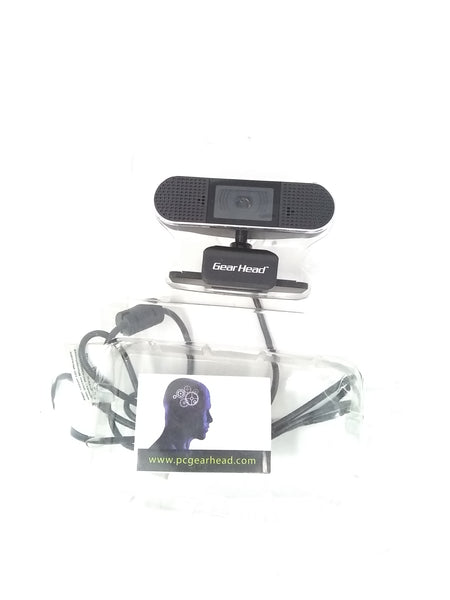 Web cam Gear Head 1080P 8MP Widescreen con microfono doble