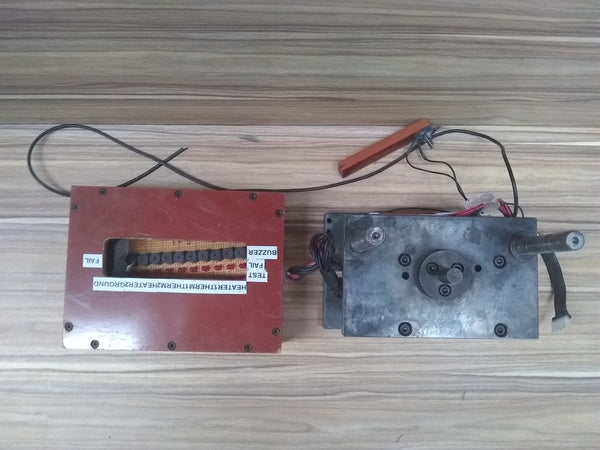 Equipo industrial base calentador y consola de prueba