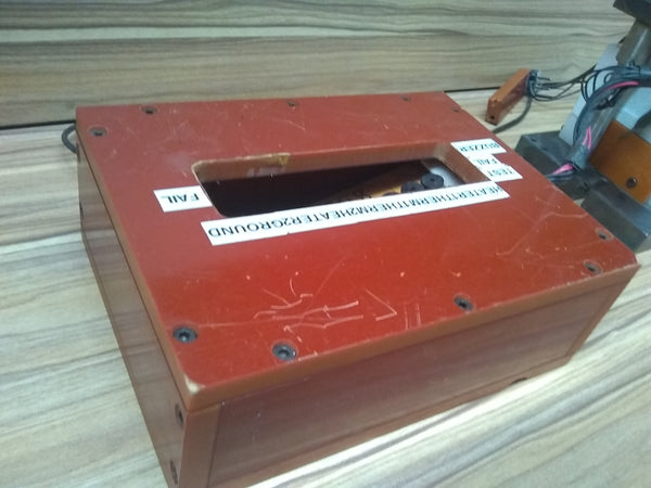 Equipo industrial base calentador y consola de prueba