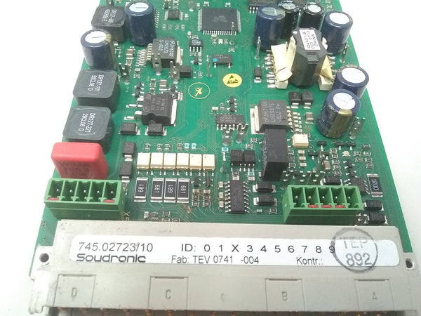 SOUDRONIC HVS 745-02723/10 refaccion para maquina de soldar