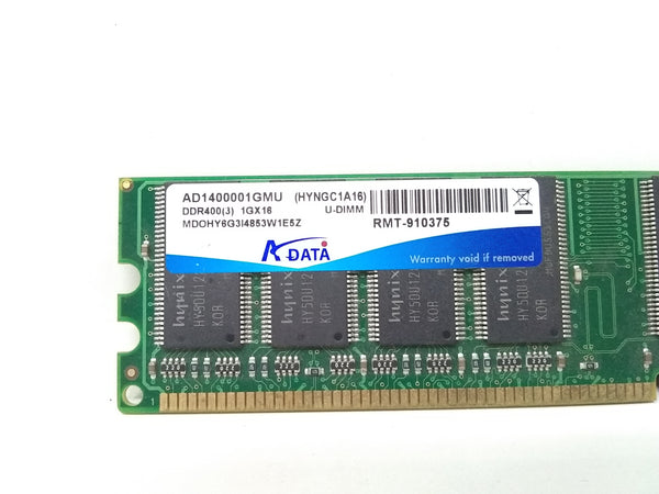 Memoria Ram Desktop Adata ddr4 1Gbx16 Udimm AD1400001GMU
