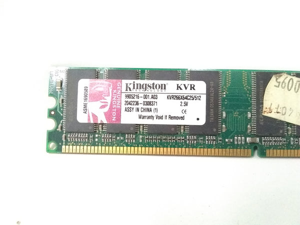 Memoria Kingston KVR 512Mb ddr