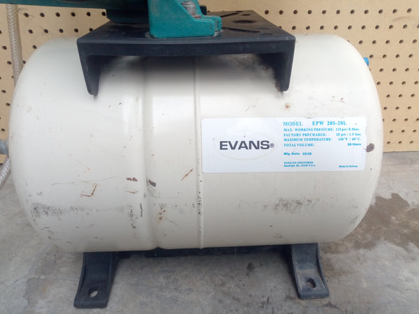 Hidroneumatica De 20 Litros Evans Bomba Epw 20s-20l Usada