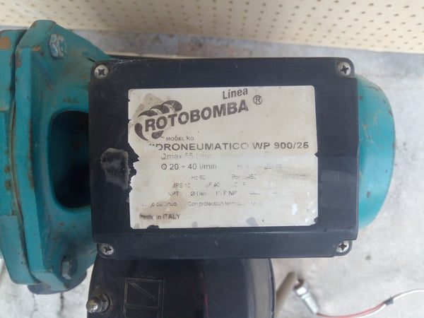 Hidroneumatica De 20 Litros Evans Bomba Epw 20s-20l Usada