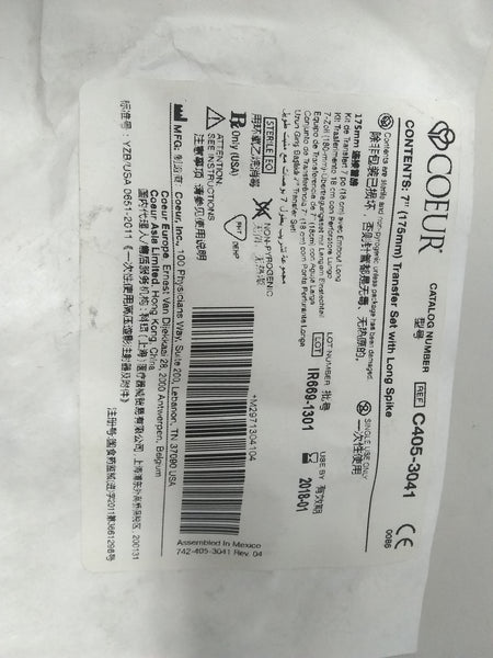 Juego De Transferencia De 7" (175mm) Con Punta Larga Conectores