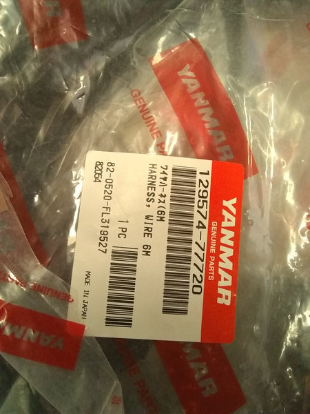 Arnés Automotriz Yanmar Harness Wire 6m 129574-77720