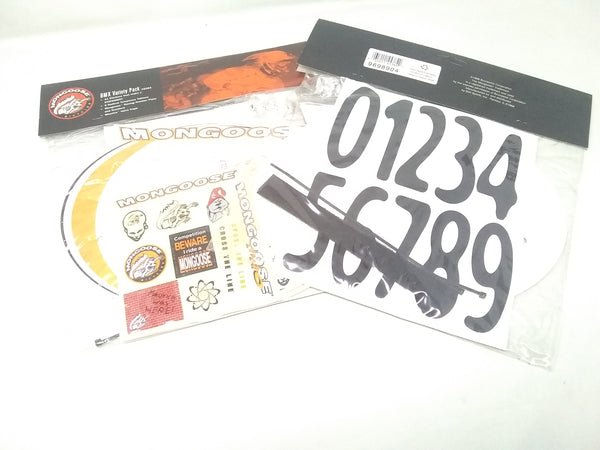 Paquete De Calcamonia Stickers Mogoose Bmx Bicicleta