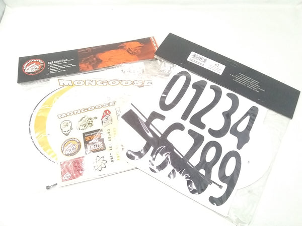 Paquete De Calcamonia Stickers Mogoose Bmx Bicicleta