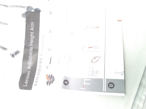 Lenovo 4xf0h70603 Brazo Montaje Altura Ajustable Ergonomico