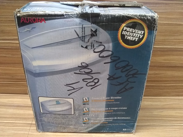 Trituradora de papel marca Aurora modelo AS650CM