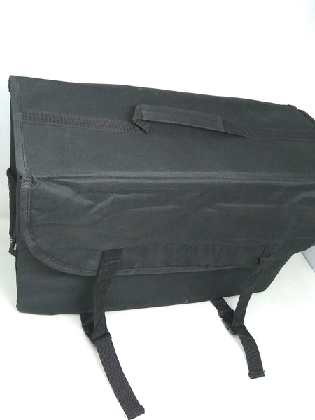 Maletín Hielera Bolsa Negro Con Divisiones 47cm X 29cm X 18cm