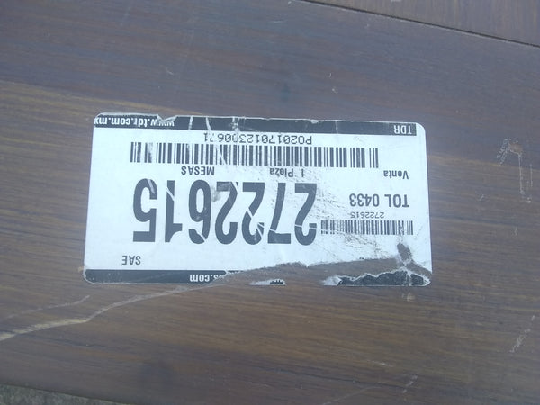 Mesa de centro con superficie de madera