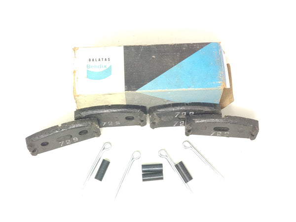 Juego balatas Bendix 729 sienna Toyota 98-03