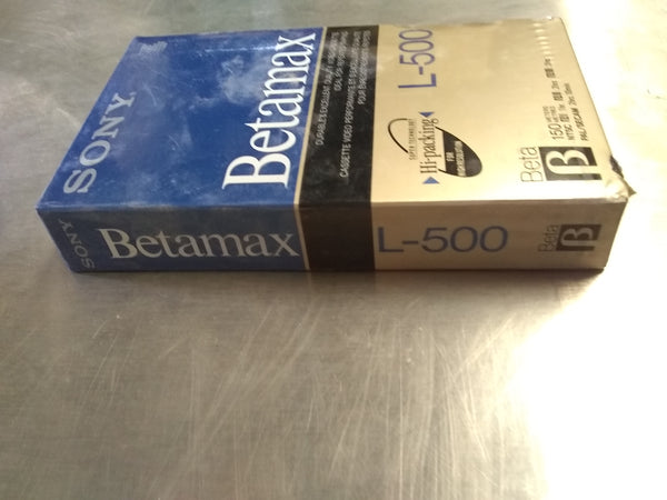 Video cassettes Sony Betamax L-500