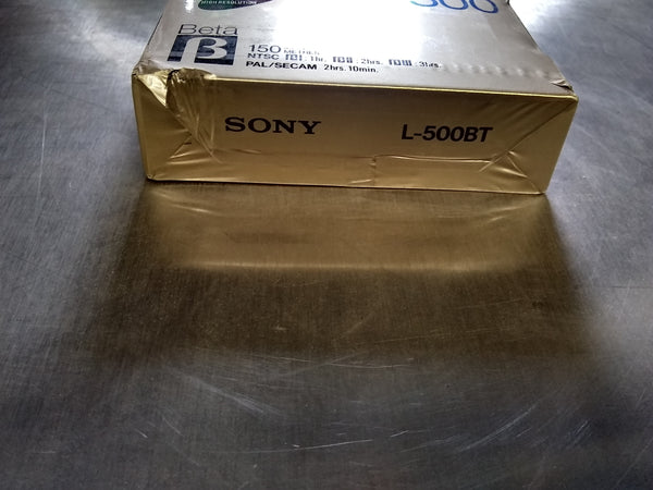 Video cassettes Sony Betamax L-500