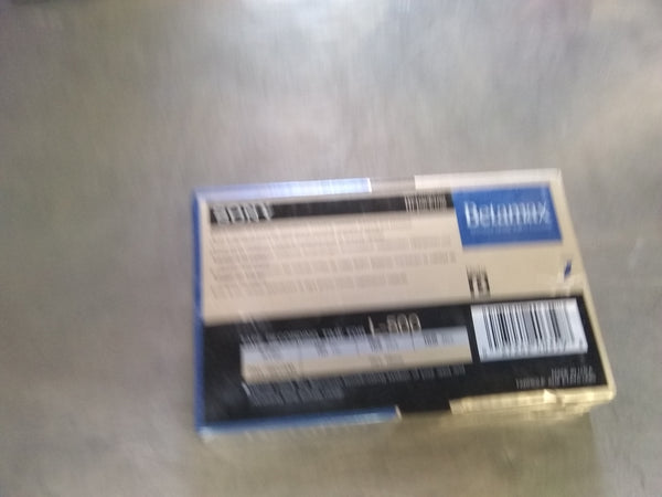 Video cassettes Sony Betamax L-500