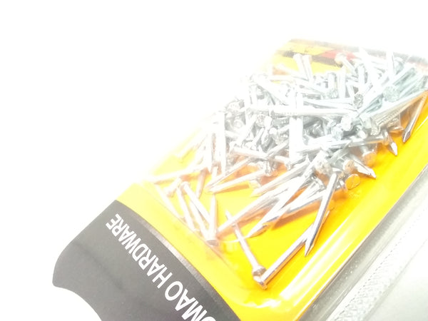 blíster con 1.35 pzas de Clavos Galvanizados Bomao Hardware 20x1.7MM  peso  70g