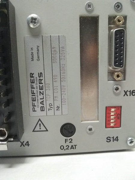 Fuente De Alimentacion Pfeiffer Tcp 380