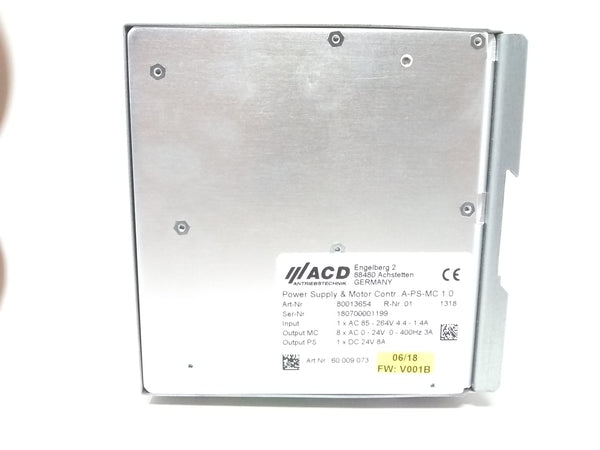 Fuente De Poder Y Controlador De Motor Asys A-ps-mc 1.0