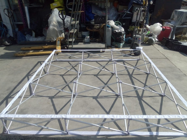 1.1 Muro Publicitario Skyline Pared Grafica Reforzado Wall Banner 2.30x2.30