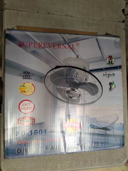 Ventilador De Techo Orbital Superevernal 16 Pulgadas 220v